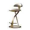 Bar Counter Stool Marilyn Brushed Brass