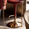 Bar Counter Stool Luna Burnt Rose