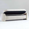 Baker Bouclé Storage Bench