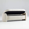 Baker Bouclé Storage Bench
