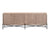 Sideboard Calla Natural & Black 4 Doors
