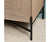 Sideboard Calla Natural & Black 4 Doors