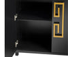 Sideboard Calliope Black 4 Doors