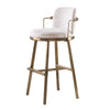 Bar Stool Celeste Chenille Ivory
