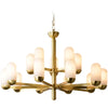 Chandelier Lennox Alabaster 15 Lights