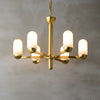 Chandelier Lennox Alabaster 6 Lights