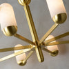 Chandelier Lennox Alabaster 6 Lights