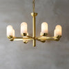Chandelier Lennox Alabaster 8 Lights