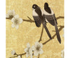 Wall Art Chinoiserie Gold Set of 3