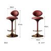 Bar Counter Stool Luna Burnt Rose