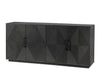 Sideboard Bryce Black 4 Doors