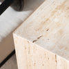 Side Table Drew Travertine