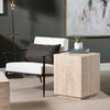 Side Table Drew Travertine