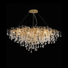 French Droplets Chandelier Oval