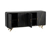 Sideboard Maven Black 4 Doors