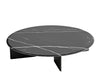 Morgan Coffee Table Black Marble Top