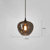 Pendant Vance Smoke Glass