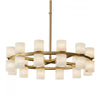 Chandelier Bernice Moonstone 100 cm