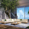 Coast Modular Teak Armless Sofa