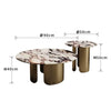 Coffee Table Peck Set of 2