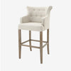 Bar Counter Stool Emily with Arm Natural