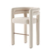 Counter Stool Fallon Boucle White