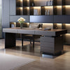 Executive Desk Henry with Built-in USB and Power Sockets