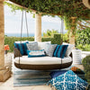 Outdoor Rattan Garden Hanging Daybed York