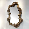 Mirror Ferris Antique Brass