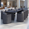 Outdoor Dining Table Santorini Black