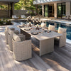 Outdoor Dining Set Santorini Beige