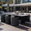 Outdoor Dining Table Santorini Black