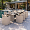 Outdoor Dining Set Santorini Beige