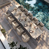 Outdoor Dining Table Santorini Beige