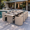 Outdoor Dining Table Santorini Beige
