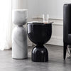 Nova Side Table Marble Ø30 Black