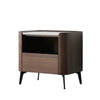 Bedside Table Wayne Walnut Finish